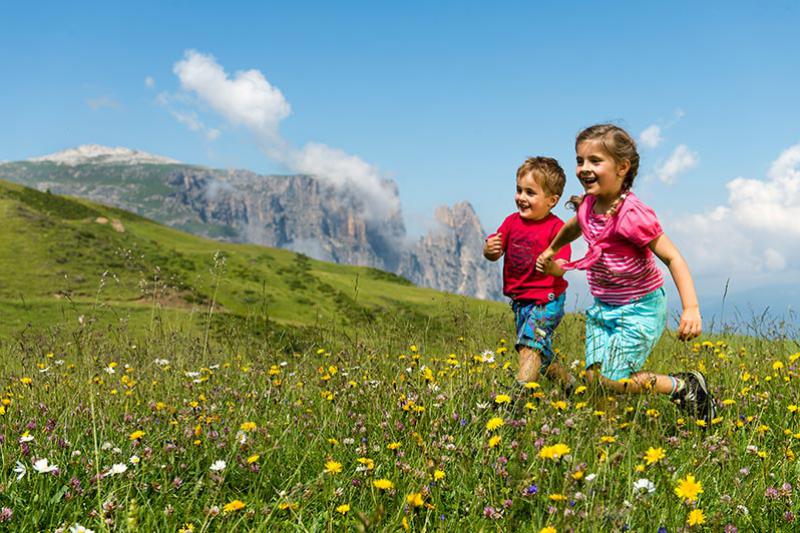 Familienurlaub auf der Seiser Alm