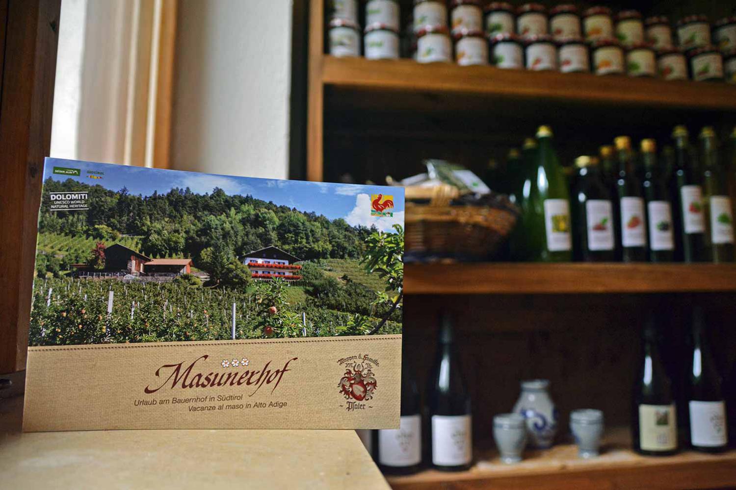 Farm products from the Masunerhof