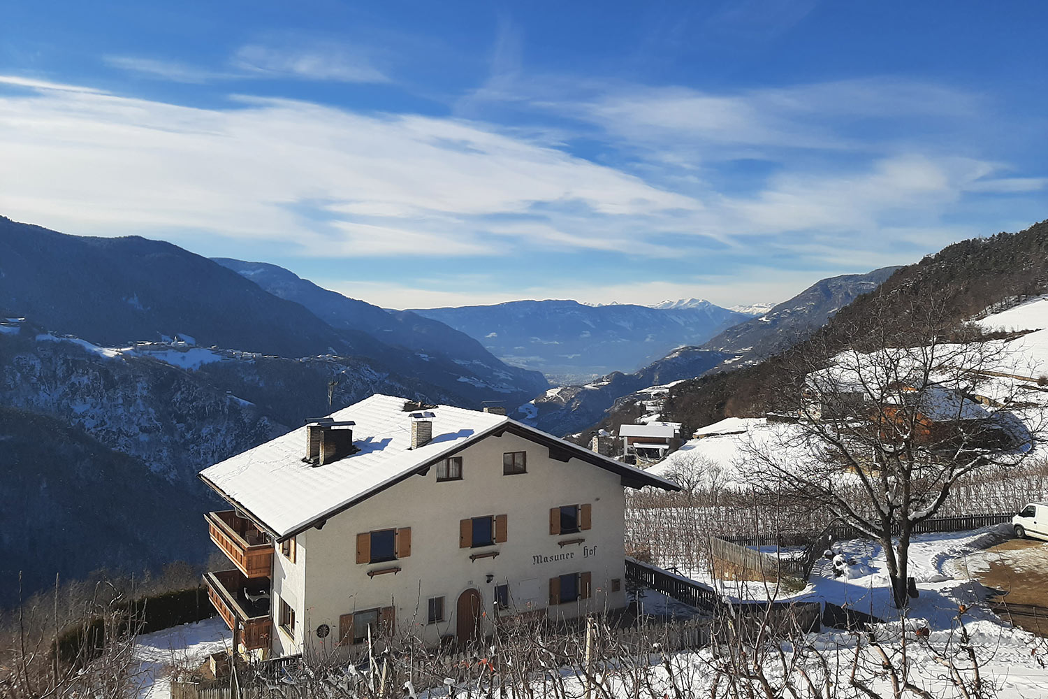 Masunerhof winter landscape